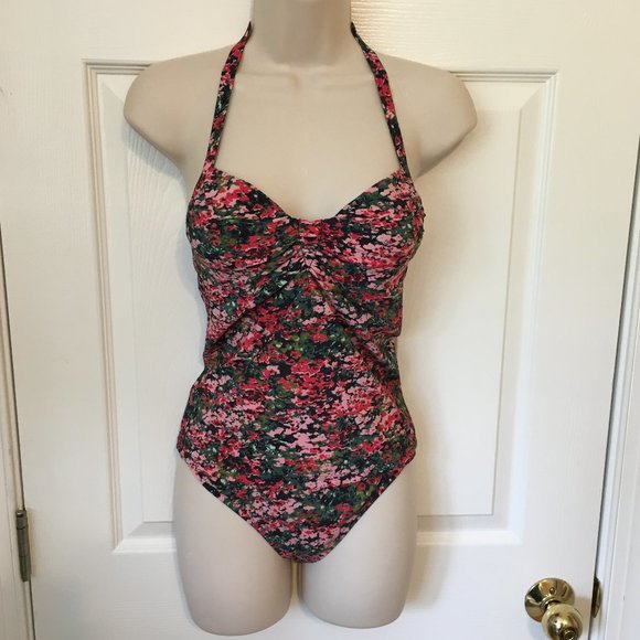 Lands' End Other - Lands' End 🏖Tankini Pushup Bra 🌊Swim Suit Beach beach👙☀️ Size 2 (XS) Halter